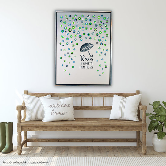 Viva Decor Blob Paint kleurenset Paraplu