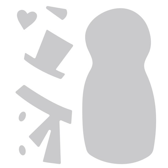 Sizzix Sizzix Bigz Die Samantha Barnett Snowman