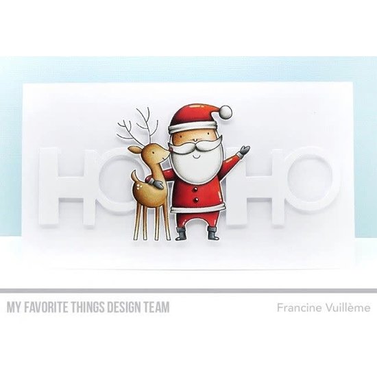 My Favorite Things My Favorite Things Clear Stamps Santa & Friends