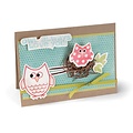Sizzix Sizzix Framelits Die Set Stephanie Barnard Stamps Autumn Owls