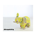 Decopatch Decopatch Papier Maché Olifant Small 21x12x17cm.