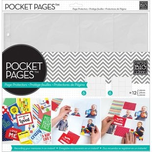 Me & My Big Ideas Pocket Pages Protectors 12"x12"