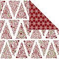 Viva Decor Vivi Gade Design papier Kerstbomen IJssterren,