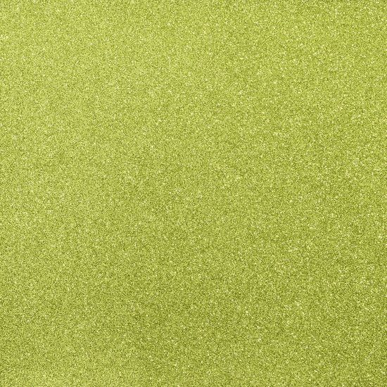 Florence Glitterpapier zelfklevend 30.5x30.5 Limoen