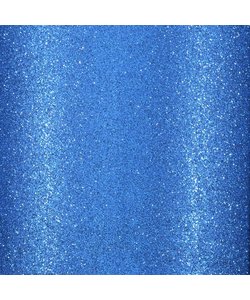 Glitterpapier zelfklevend 30.5x30.5 Blauw