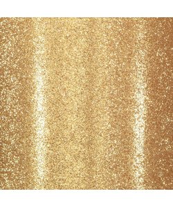 Glitterpapier zelfklevend 30.5x30.5 Goud
