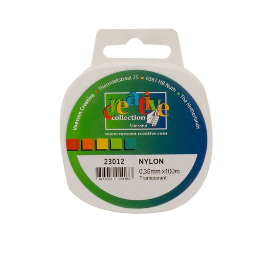Vaessen Creative Nylon draad 0.35 mm 100 mtr.