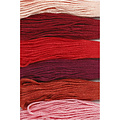 Creotime Borduurgaren dikte 1 mm Rood harmonie 6 strengen