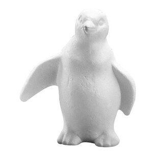 Piepschuim Pinguin 18cm.