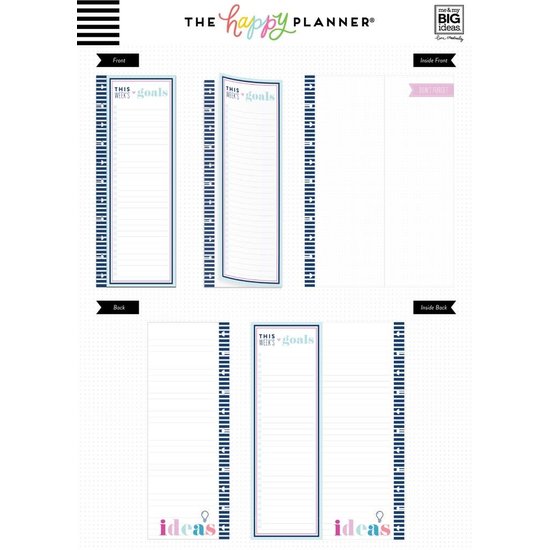 Me & My Big Ideas Happy Planner Big Folded Note Paper