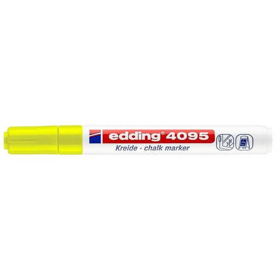 Edding Edding 4095 Chalk Marker Neon Geel