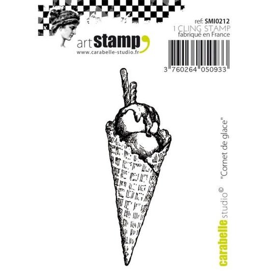 Carabelle Studio Carabelle Studio Stempel mini Cornet de glace ijsje