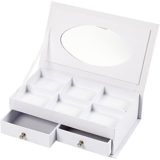 Creotime Sieradendoos Zeemeermin 5x18x10,5 cm