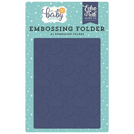 Echo Park Echo Park Hello Baby It's A Boy Embossing Folder