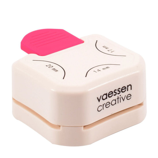 Vaessen Creative Vaessen Creative Hoekpons 3-in-1 Rond