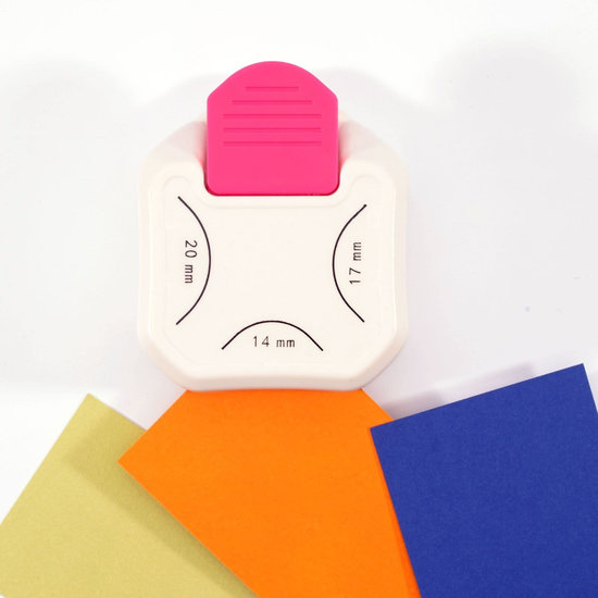 Vaessen Creative Vaessen Creative Hoekpons 3-in-1 Rond