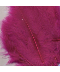 Veren Marabou Fuchsia 8,5-12,5cm 15st