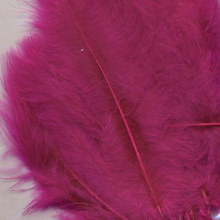 Veren Marabou Fuchsia 8,5-12,5cm 15st