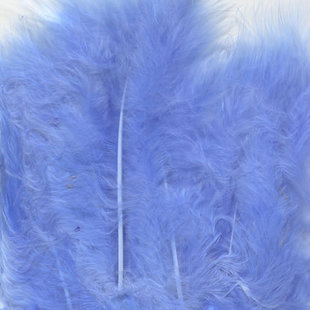 Veren Marabou Licht Blauw 8,5-12,5cm 15st
