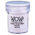 Wow Wow Embossing poeder Opaque Bright White Regular 15ml