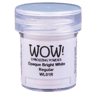 Wow Embossing poeder Opaque Bright White Regular 15ml