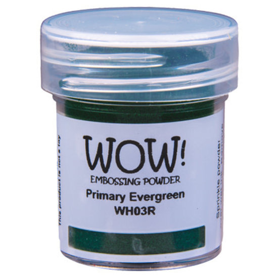 Wow Wow Embossing poeder Primary Evergreen