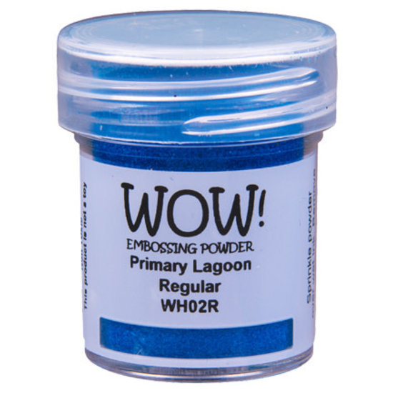 Wow Wow Embossing poeder Primary Lagoon Regular
