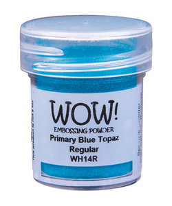 Wow Embossing poeder Primary Blue Topaz 15ml