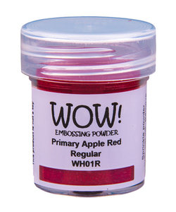 Wow Embossing poeder Primary Apple Red Regular 15ml