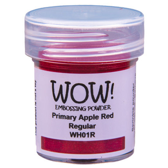 Wow Wow Embossing poeder Primary Apple Red Regular 15ml