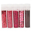 Hobby & Crafting Fun Glitterset assorti Cerise, 5 x 1,8 gr.