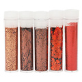 Hobby & Crafting Fun Glitterset assorti Delicious, 5 x 1,8 gr.