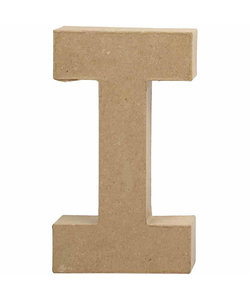 Papier Mache Letter I 2,5x11,8x20,5cm