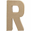 Creotime Papier Mache Letter R 2,5x11,8x20,5cm