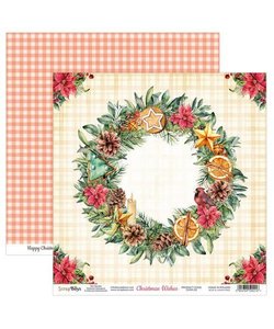 ScrapBoys Achtergrond Papier Christmas Wishes 30,5x30,5cm  nr. 03