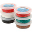 Creotime Foam Clay Kerst Kleuren 6 Doosjes van 14 gr.