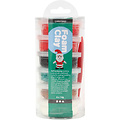 Creotime Foam Clay Kerst Kleuren 6 Doosjes van 14 gr.