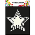 DDBD Dutch Doobadoo Snij Stencil Frames Ster