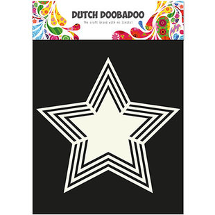 Dutch Doobadoo Snij Stencil Frames Ster