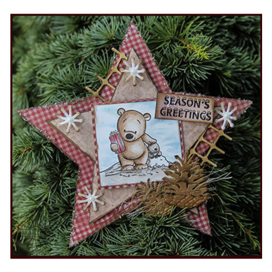 DDBD Dutch Doobadoo Snij Stencil Frames Ster