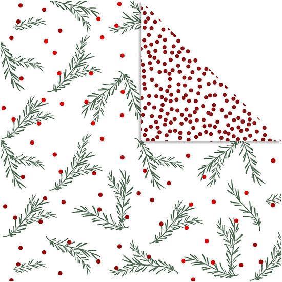 Vivi Gade Vivi Gade Design papier Takken punt, 5 vel