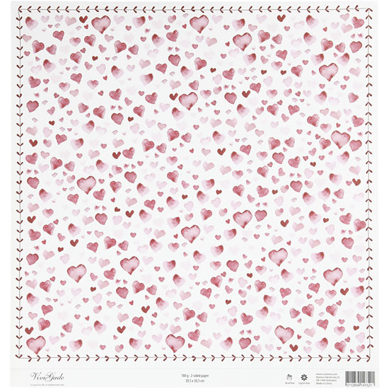 Vivi Gade Vivi Gade Design papier Tekst harten, 5 vel