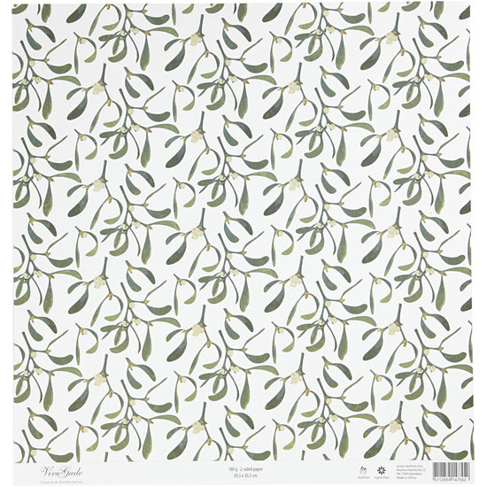 Vivi Gade Vivi Gade Design papier Sneeuwman takken, 5 vel