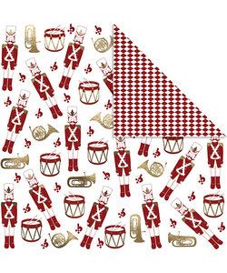 Vivi Gade Design papier Nutcracker noten notenkraker