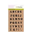 CraftEmotions Craftemotions Clear Stamp Alfabet