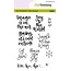 CraftEmotions Craftemotions Clear Stamp Handletter Tekst Kerst