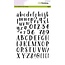 CraftEmotions Craftemotions Clear Stamp A5 AlfabetTypewriter Han