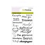 CraftEmotions Craftemotions Clear Stamp Tekst Huwelijk