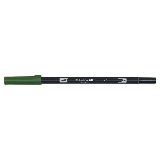 Tombow Tombow Dual Brush Pen Dark Jade