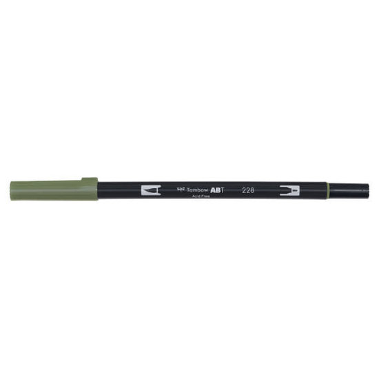 Tombow Tombow Dual Brush Pen Grey Green